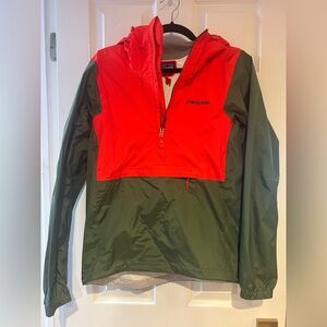 Patagonia Torrentshell Anorak Jacket Mens Size X-Small - Red/Green/Navy Blue